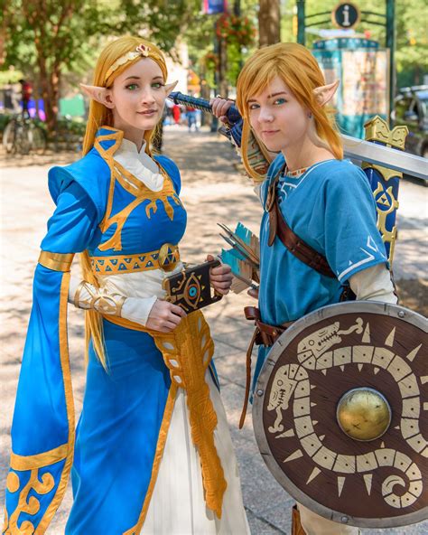 breath of the wild zelda cosplay|More.